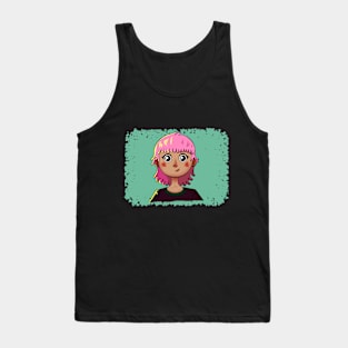 Pinky Girl Tank Top